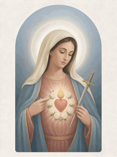 The Immaculate Heart of Mary