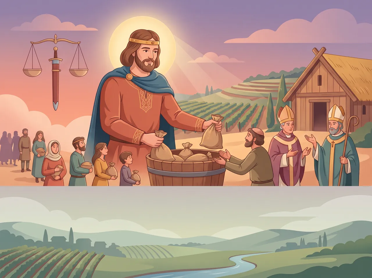 Saint Guntram of Burgundy