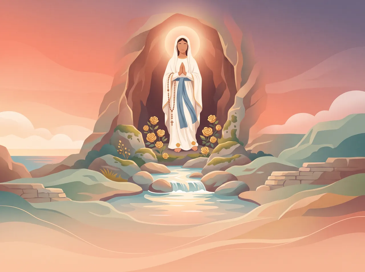 Saint Mary, Our Lady of Lourdes