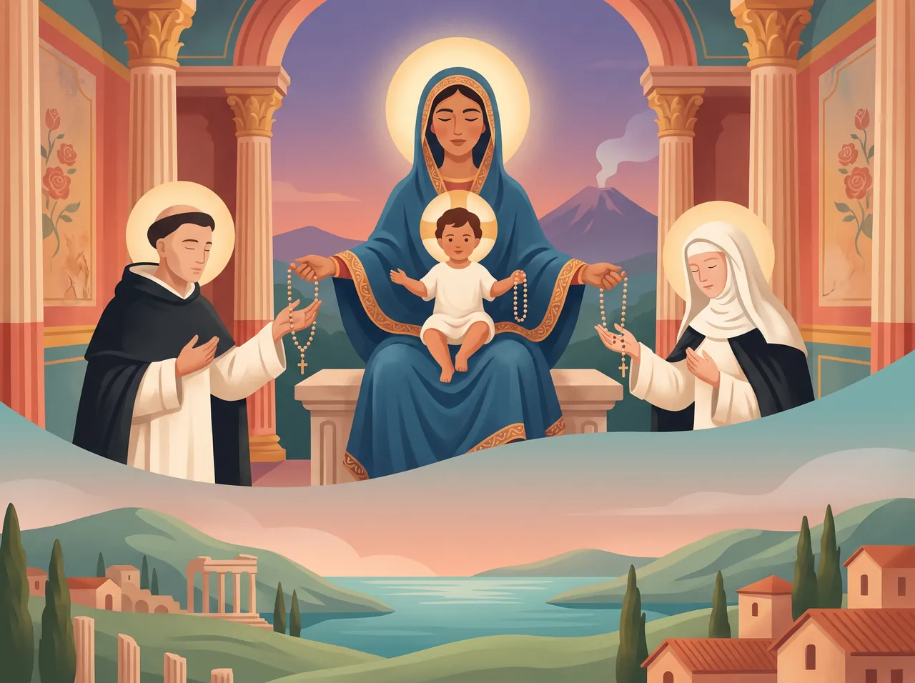 Saint Mary, Our Lady of Pompeii