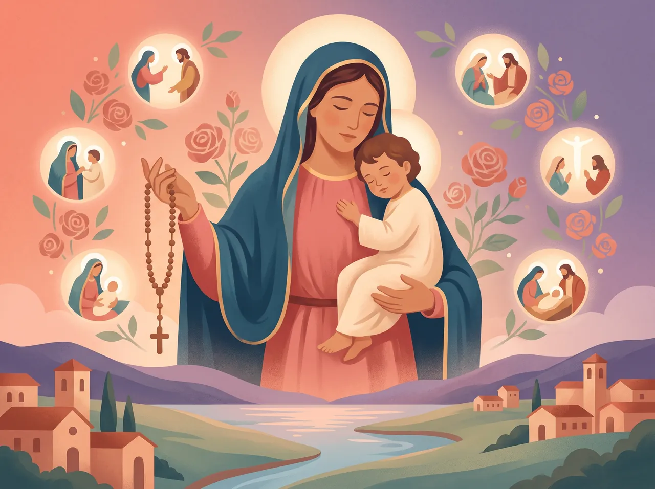 Saint Mary (Our Lady of the Rosary)