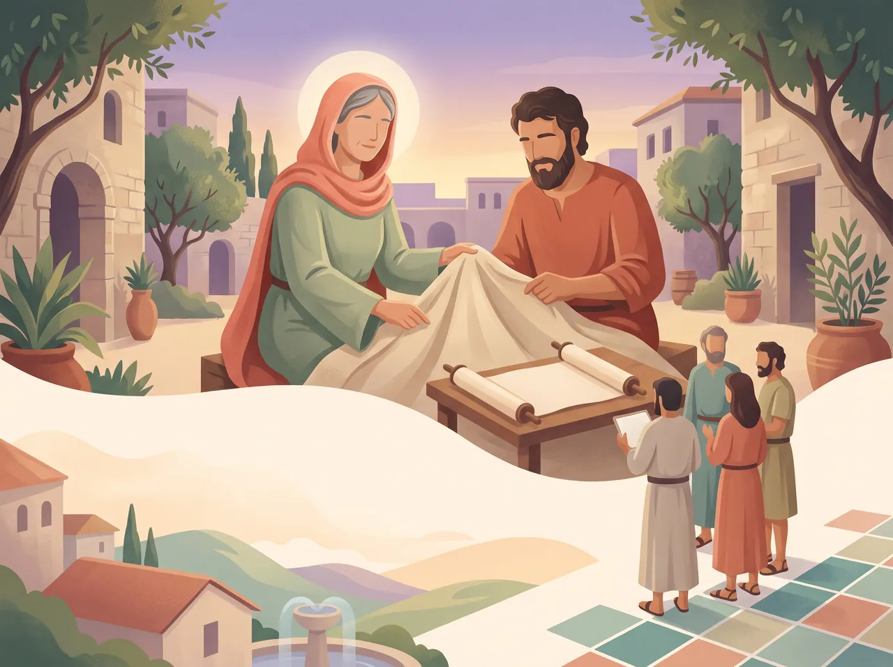 Saint Priscilla, Wife of Aquila